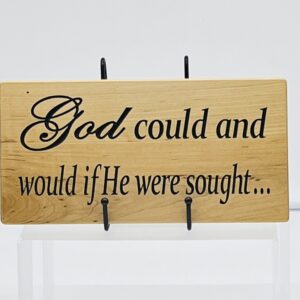 God could and Would
