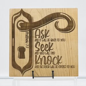 Ask Seek Knock Mat 7:7