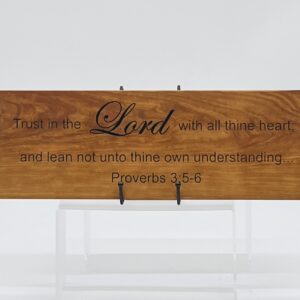 Trust in the Lord Vcarve
